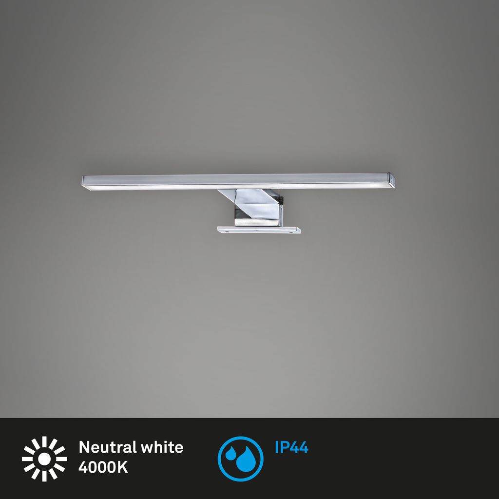 LED Applique miroir 30 cm 5W 500lm chrome
